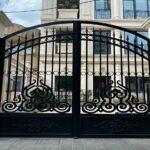 درب حیاط ویلایی در فشم