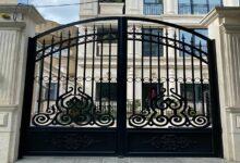 درب حیاط ویلایی در فشم