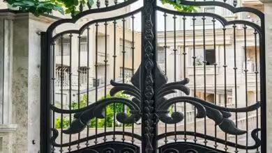 درب ویلایی ساختمان