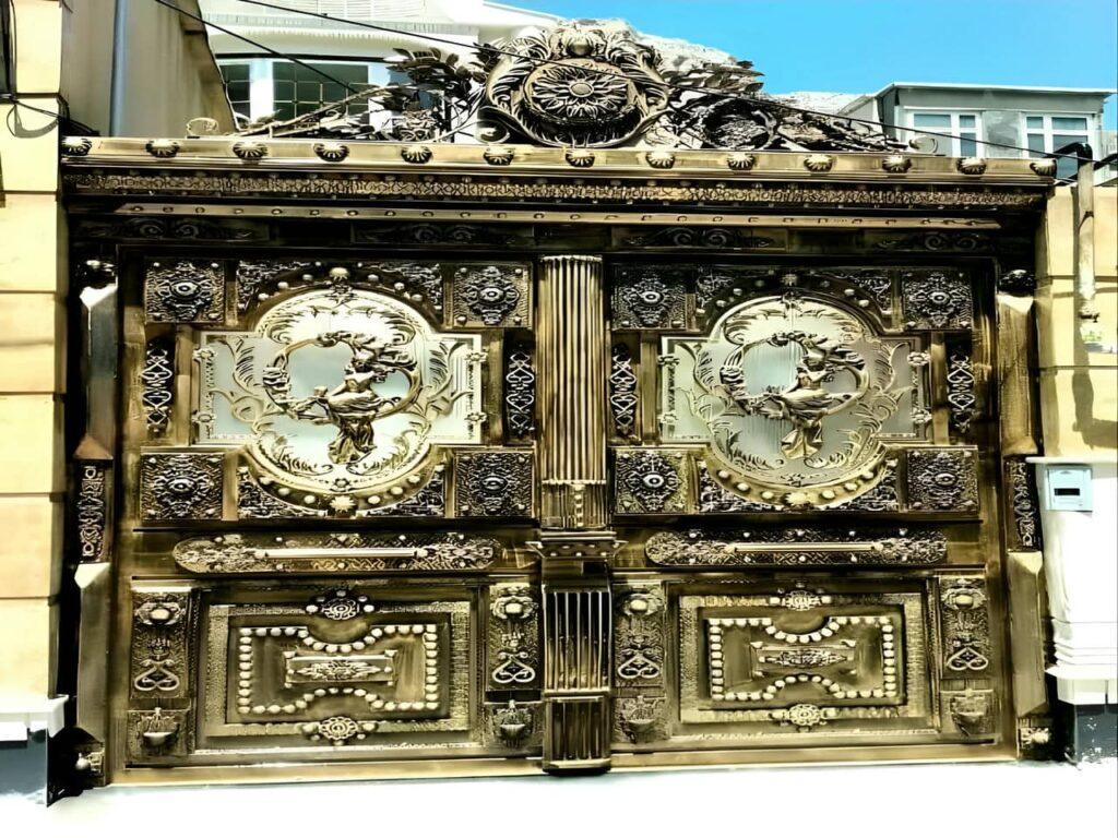 درب حیاط ویلایی در کردان
