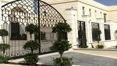 درب حیاط ویلایی در کرج