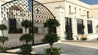 درب حیاط ویلایی در کرج