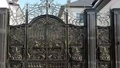 درب حیاط ویلایی در هشتگرد