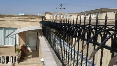حفاظ آهنی ساختمان در محله کهریزک