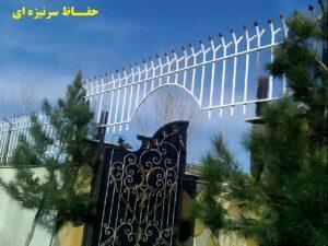 حفاظ آهنی در شرق تهران