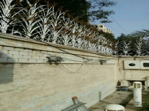 حفاظ آهنی در بلوار فردوس