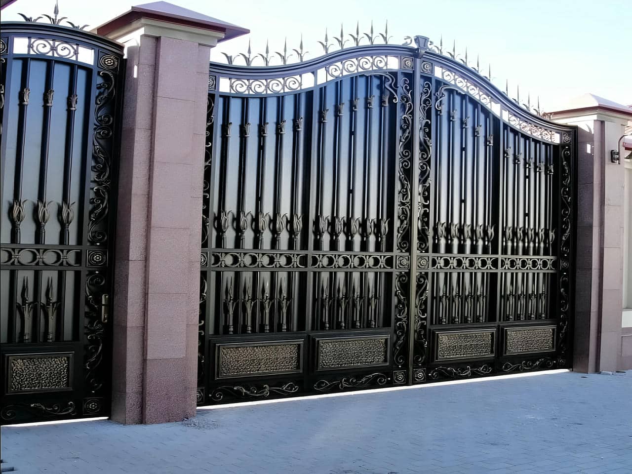 درب هلالی پارکینگ | دیجی صنعت درب هلالی پارکینگ