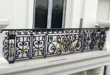 نرده فلزی تراس