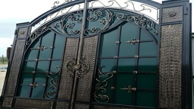 انواع مدل درب حیاط ویلایی