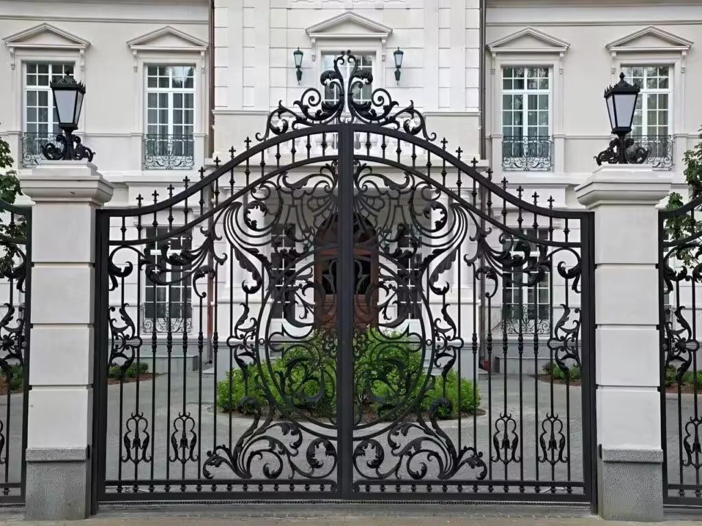 درب حیاط مهندسی ساز
