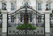 درب حیاط مهندسی ساز