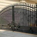 درب حیاط ساده و زیبا