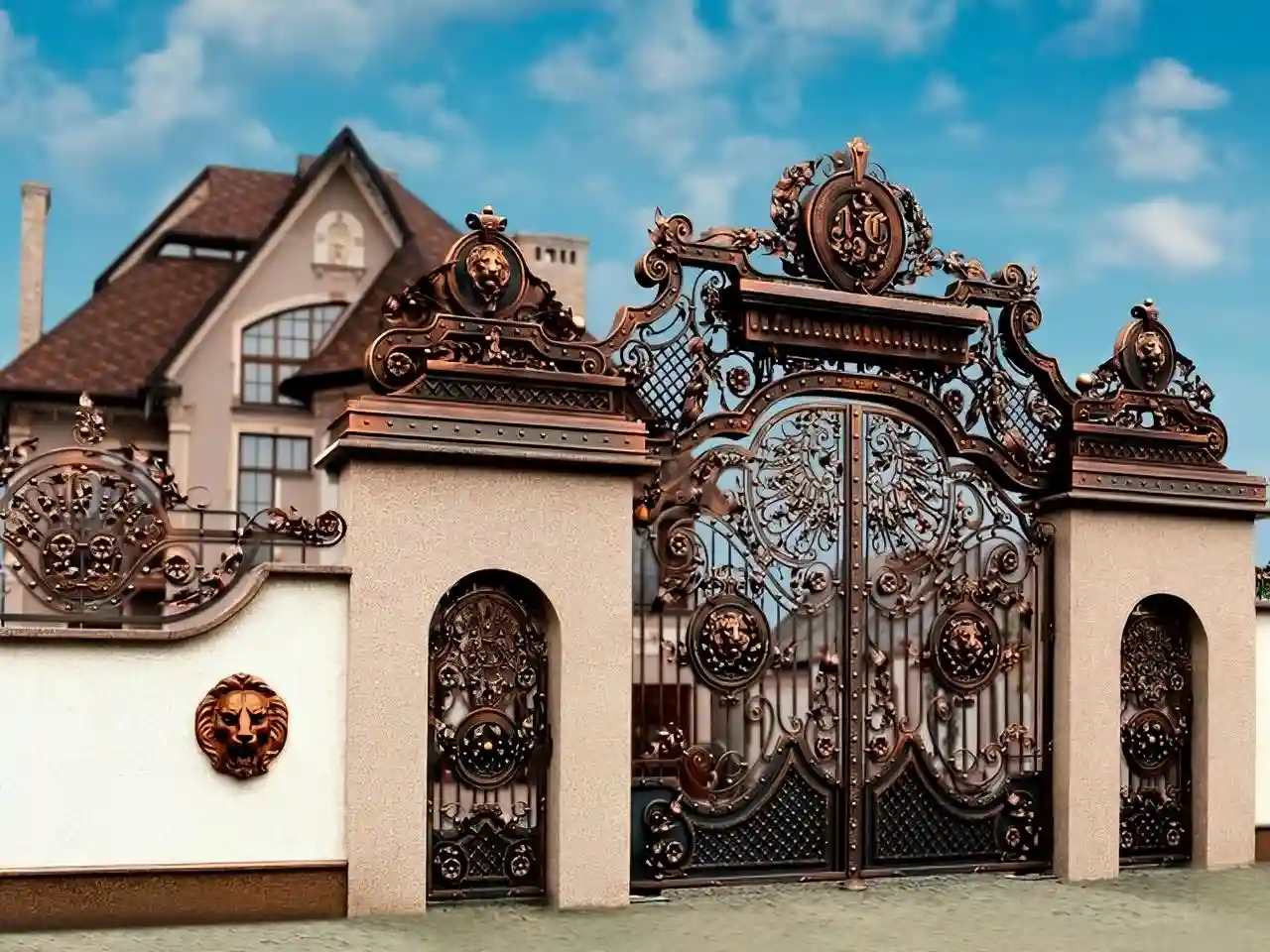 نکات مهم در نصب درب آهنی حیاط و درب فرفورژه ویلایی نکات مهم در نصب درب آهنی حیاط و درب فرفورژه ویلایی