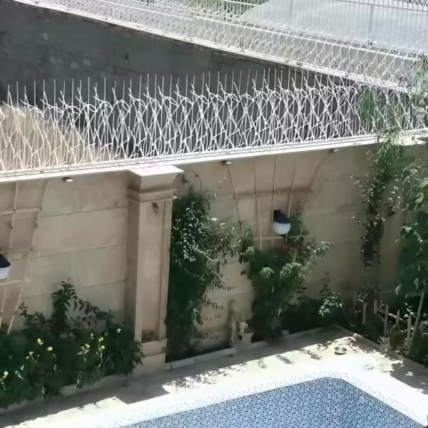 نصب حفاظ شاخ گوزنی تراکم ۴۰ روی دیوار