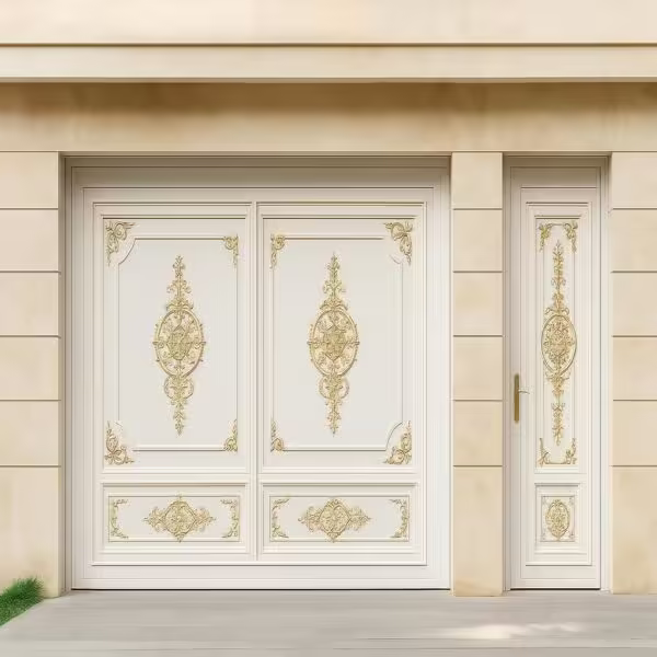 قیمت روز درب صدفی فرفورژه هنری برای ورودی ویلایی و کلاسیک