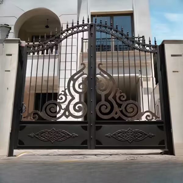 سفارش آنلاین درب چناران با رنگ سفید، طلایی، مشکی، قهوه‌ای و کرم