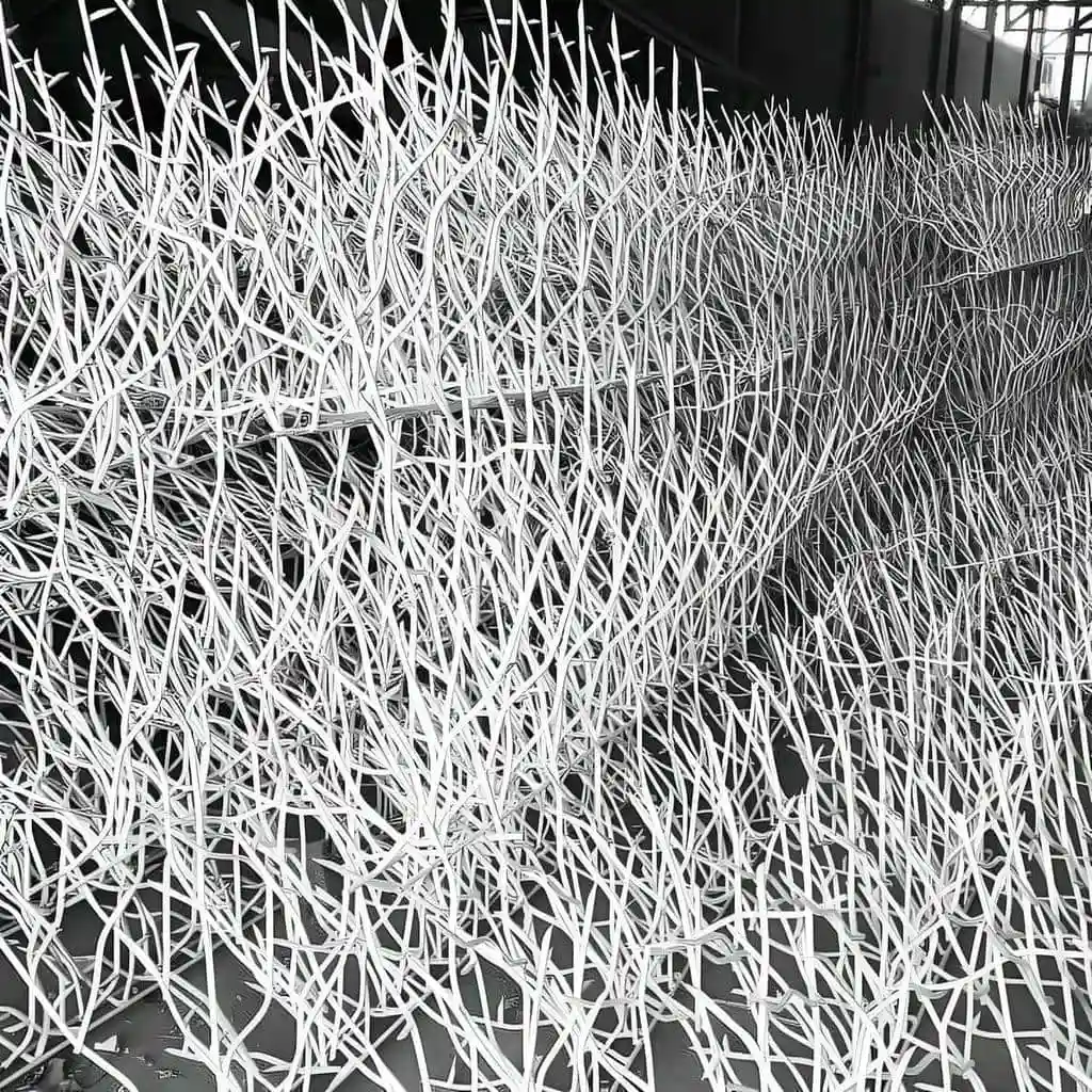 طراحی زیبای حفاظ شاخ گوزنی برای ویلا