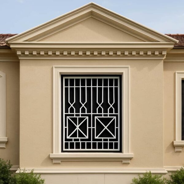 اجرای حفاظ هندسی مدرن روی برج مسکونی