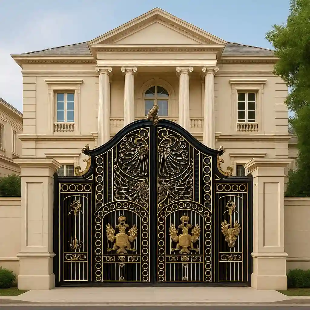 معرفی درب حیاط آهنی