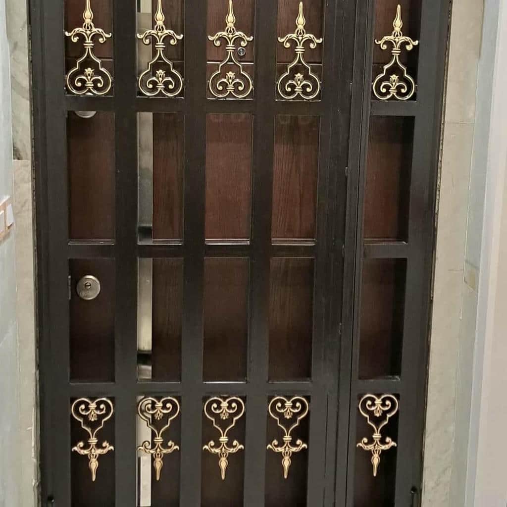 حفاظ پشت درب ضد سرقت آپارتمان