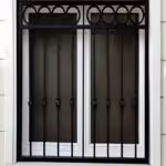 نصب مدل حفاظ پنجره فلزی