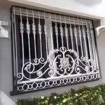 مدل حفاظ پنجره فلزی مدرن و ایمن