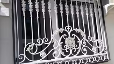 مدل حفاظ پنجره فلزی مدرن و ایمن