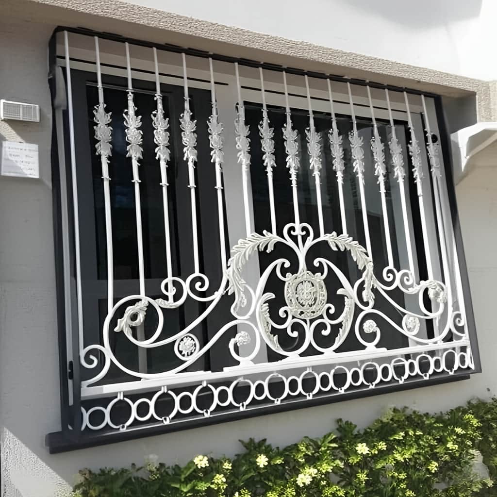 مدل حفاظ پنجره فلزی مدرن و ایمن