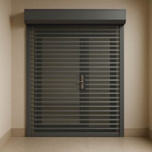 درب کرکره‌ای آپارتمان