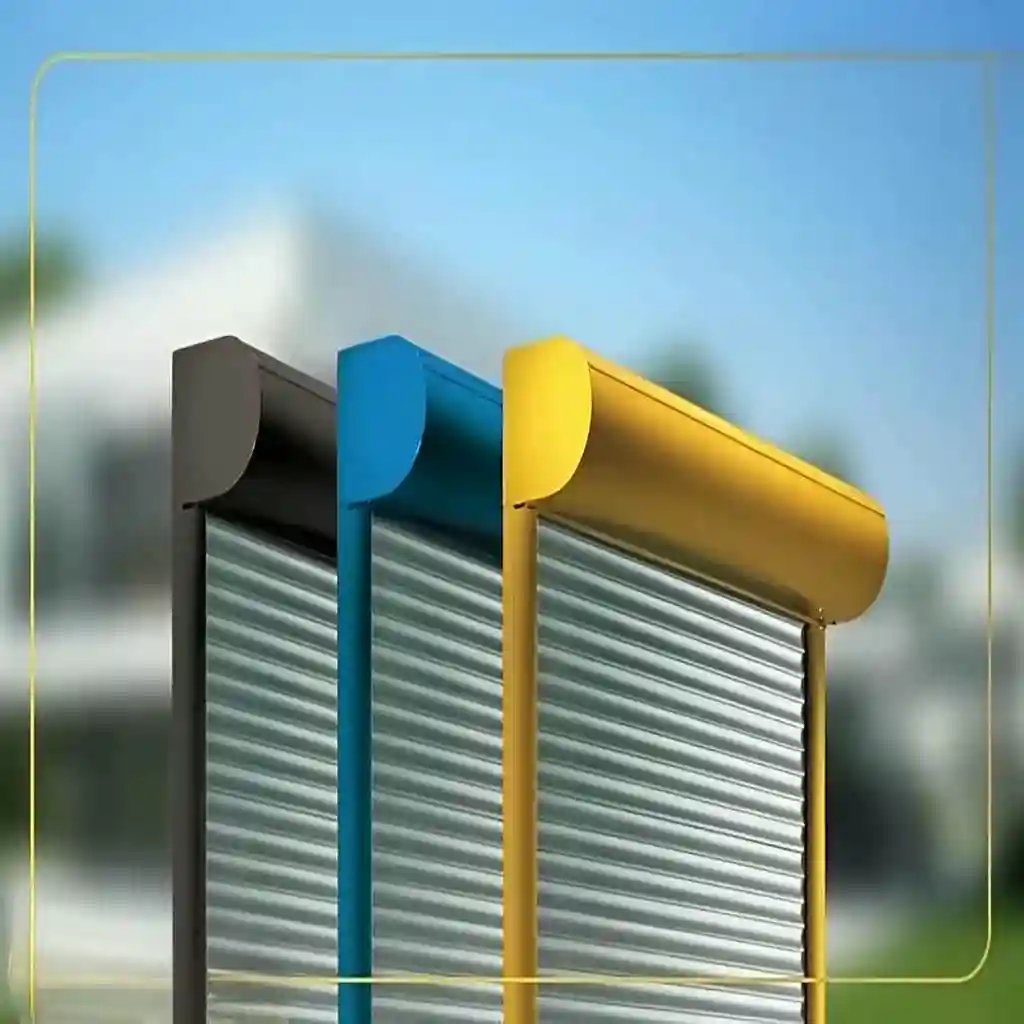 تیغه فولادی کرکره برقی