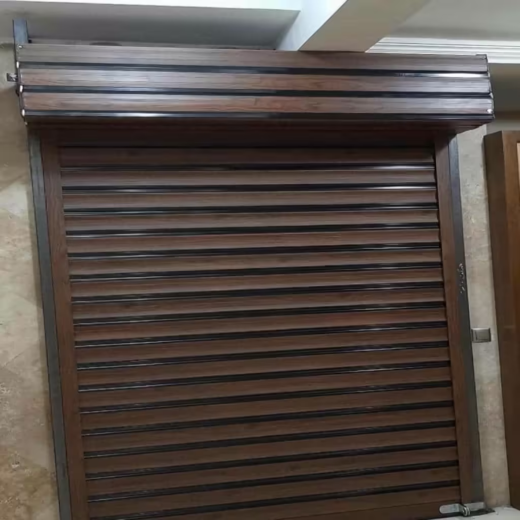 درب کرکرهای آپارتمان درب کرکرهای آپارتمان