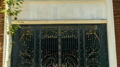 مدل درب فرفورژه لوکس گران قیمت