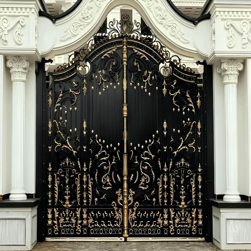 درب فرفورژه ویلایی