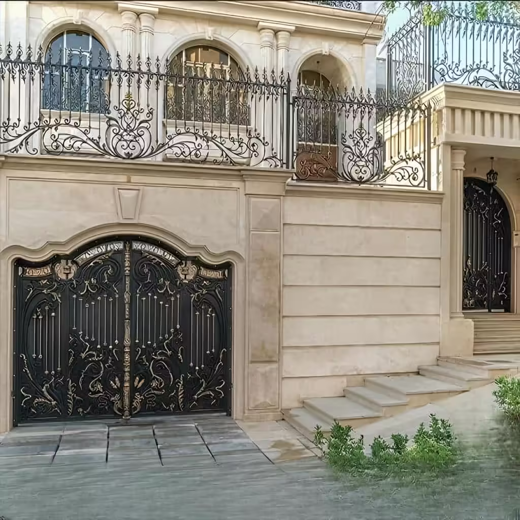 درب فرفورژه مدرن درب فرفورژه مدرن