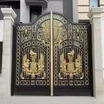 درب فرفورژه حیاط