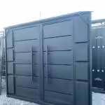 درب فلزی پارکینگ کلاسیک