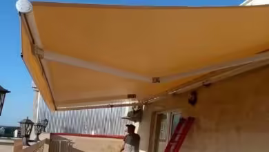 نصب سایبان برقی