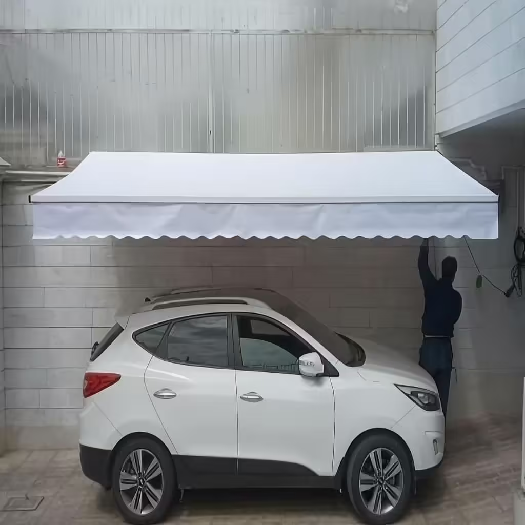 سایبان برقی پارکینگی