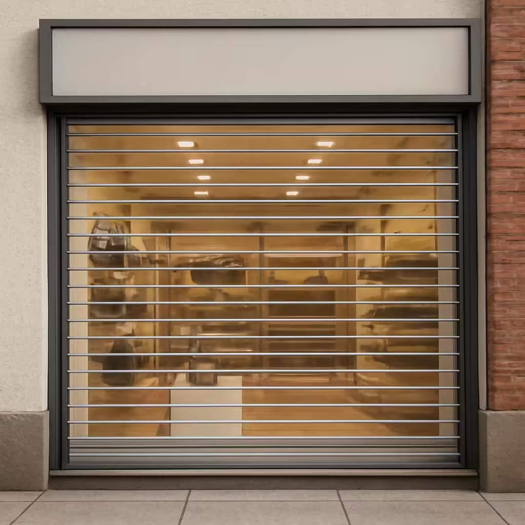 تیغه کرکره برقی مغازه