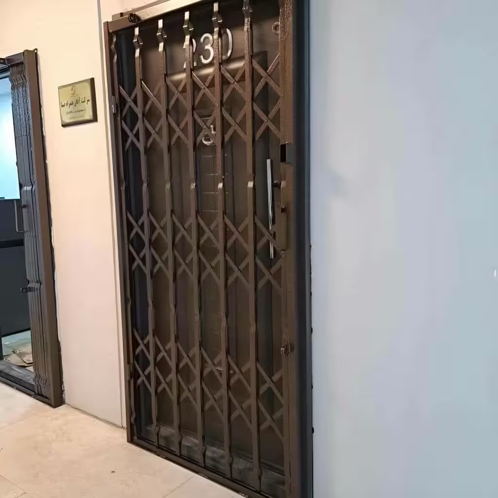 حفاظ کشویی پشت درب ضد سرقت