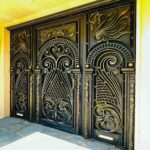 درب فلزی ورودی پارکینگ