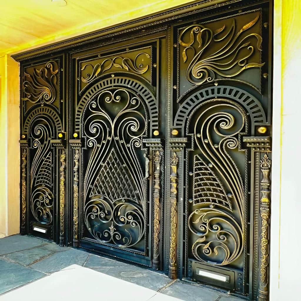 درب فلزی ورودی پارکینگ