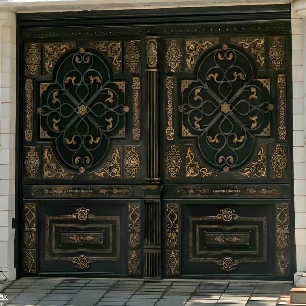 درب فلزی پارکینگ مدرن درب فلزی پارکینگ مدرن