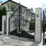 درب فلزی حیاط