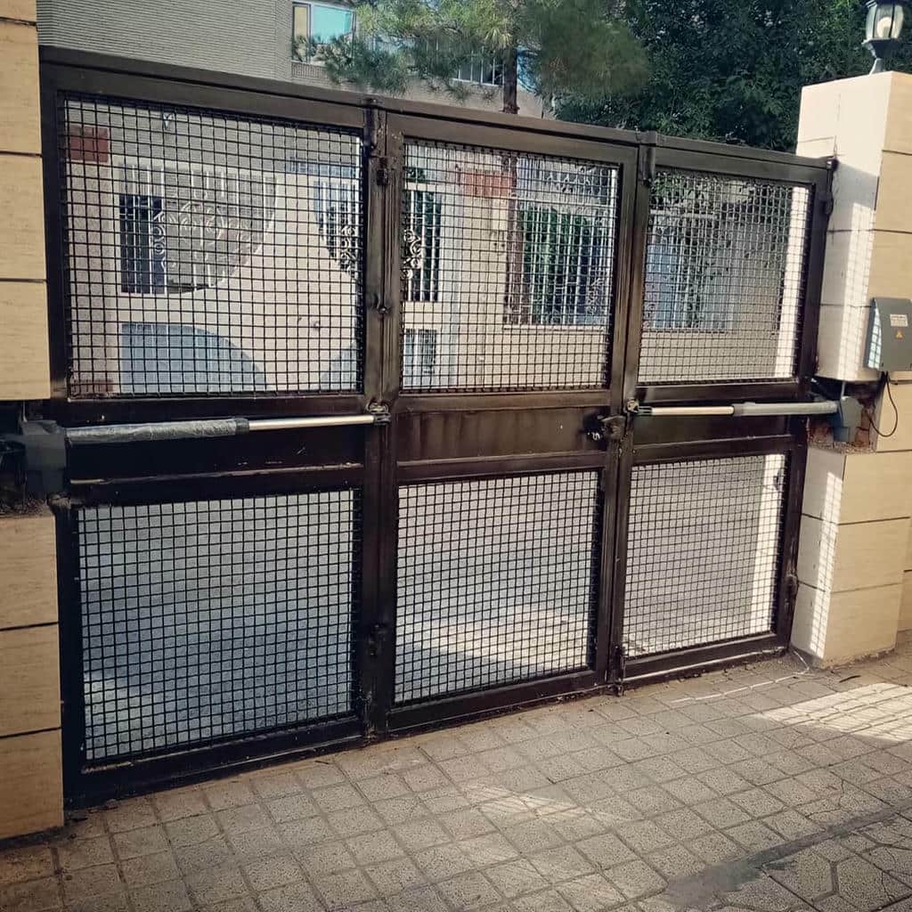 کارخانه جک درب پارکینگ اتوماتیک یراق استاندارد در سبزوار