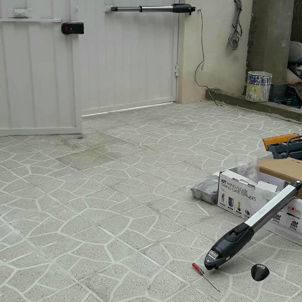 نصب جک درب پارکینگ پروژه ای در بابل