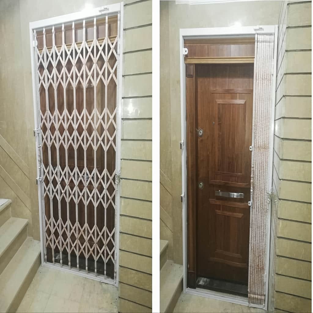 کارخانه درب آکاردئونی فلزی ضدسرقت اداری در بجنورد