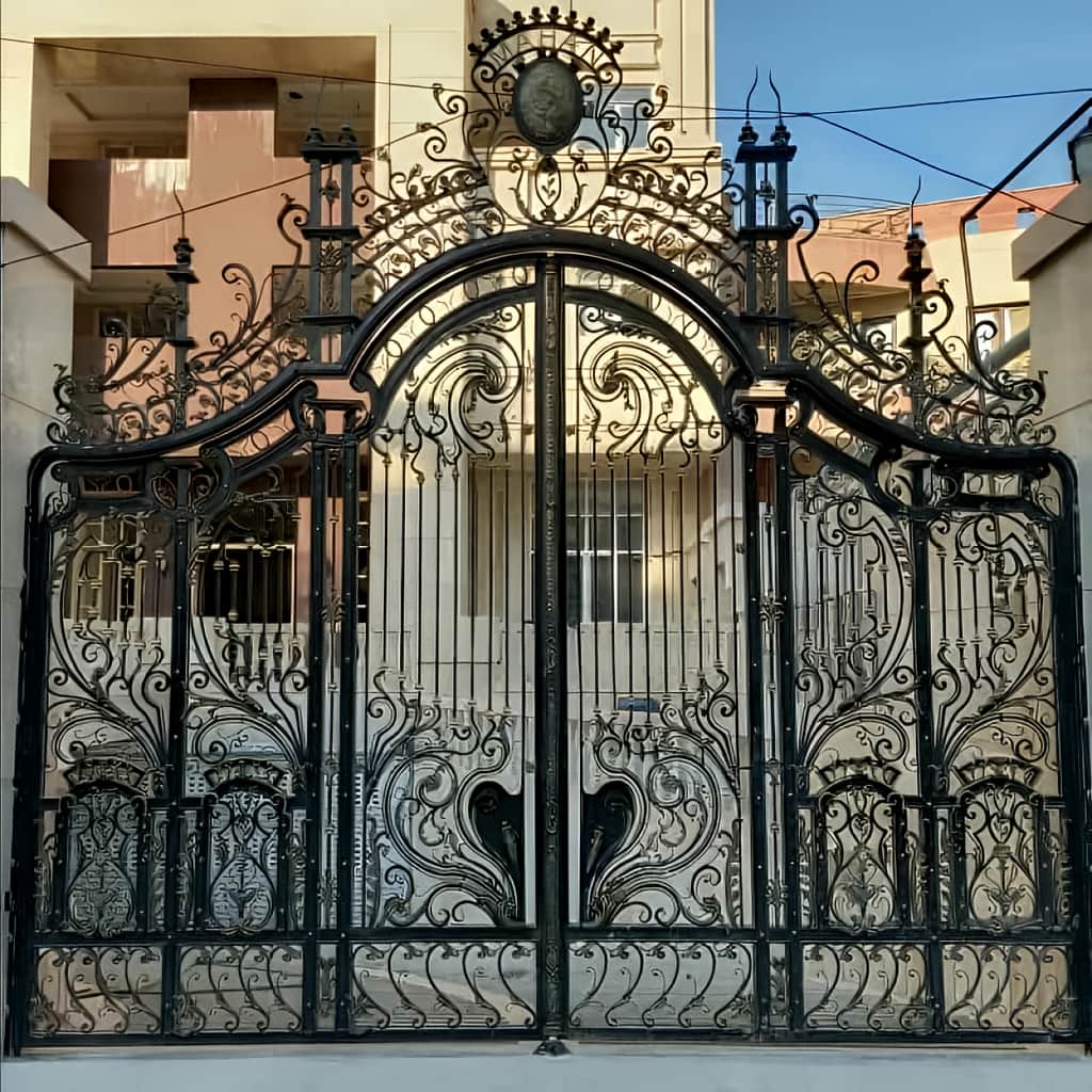 قیمت درب حیاط فرفورژه در تهران