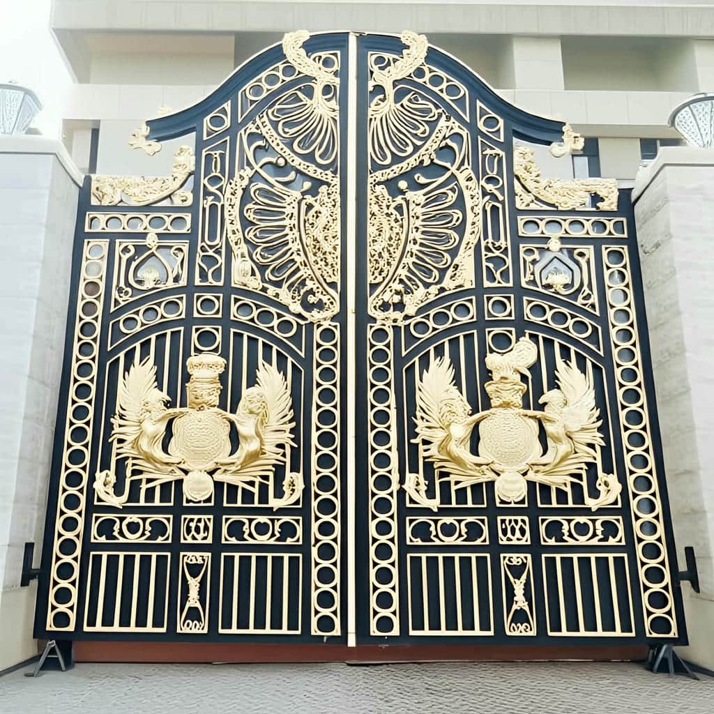 فروش درب حیاط و ویلا فرفورژه کلاسیک در یزد