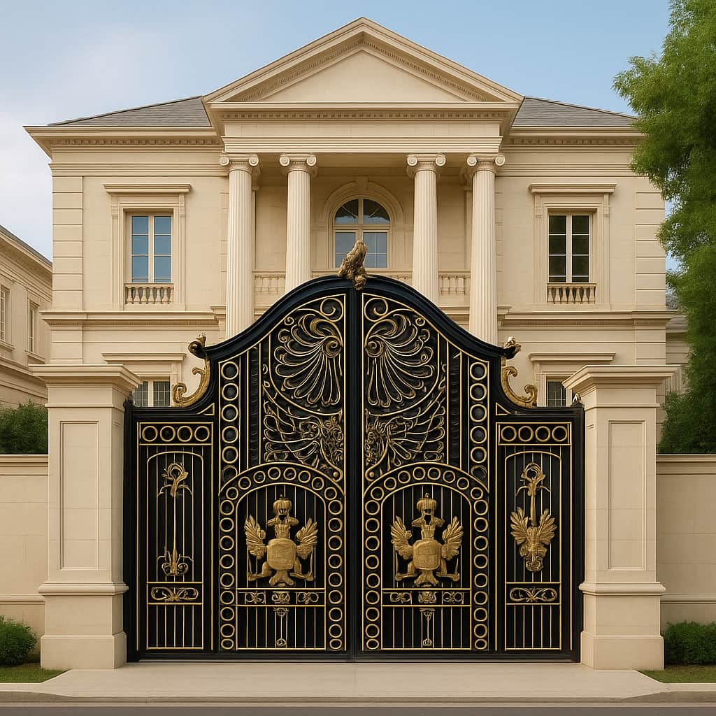 قیمت درب حیاط فرفورژه در طالقان
